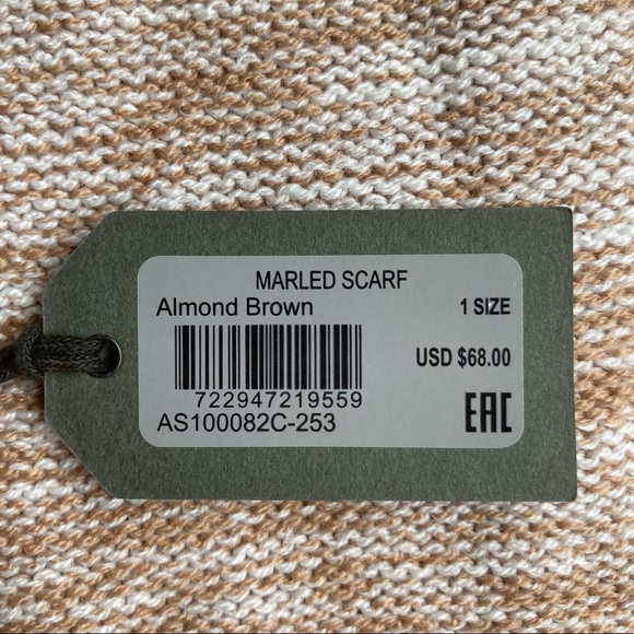 NWT AllSaints Marled Scarf - Picture 4 of 8